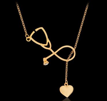 Stethoscope Pendant Necklace