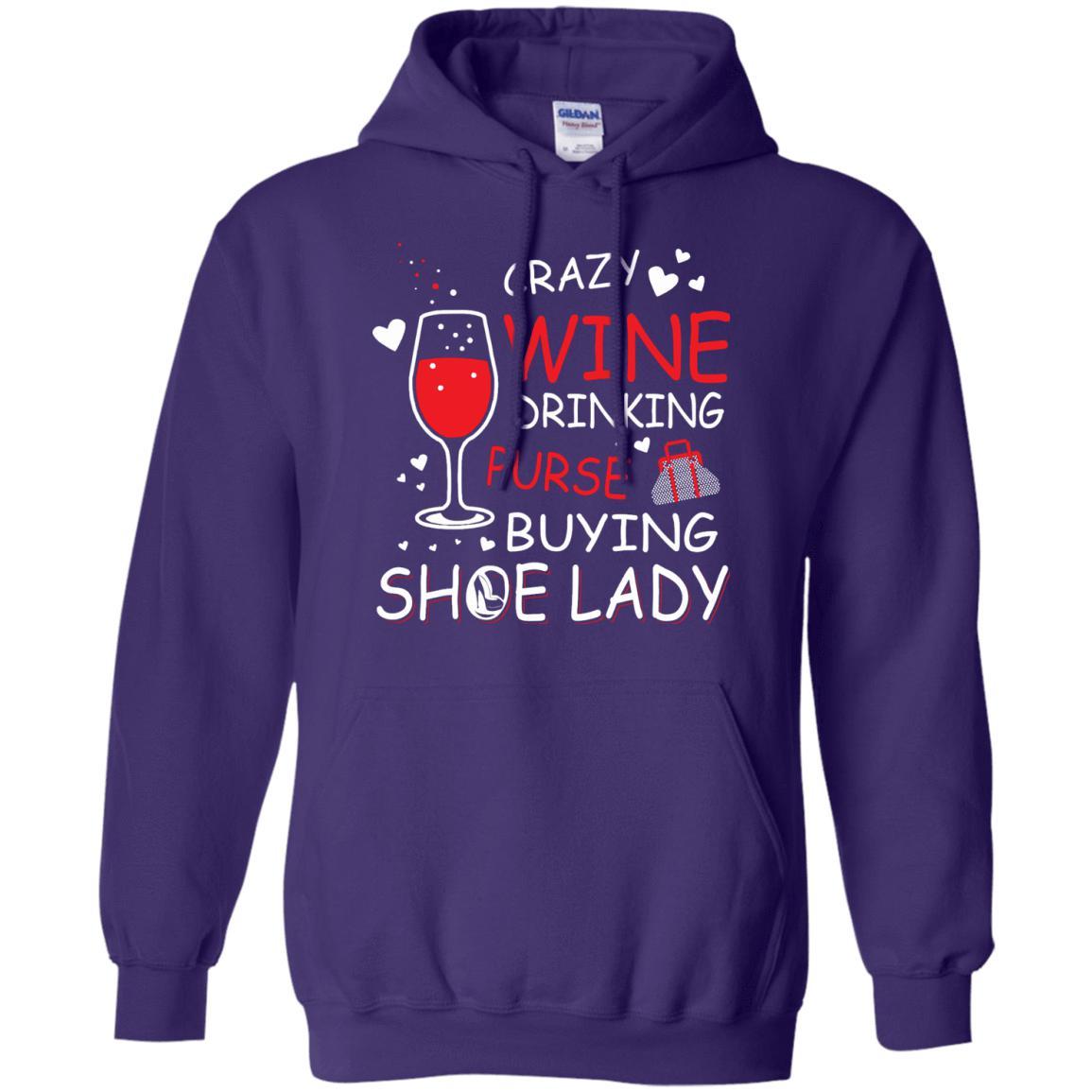 Crazy Wine Purse Shoe Lady Wine Shirt