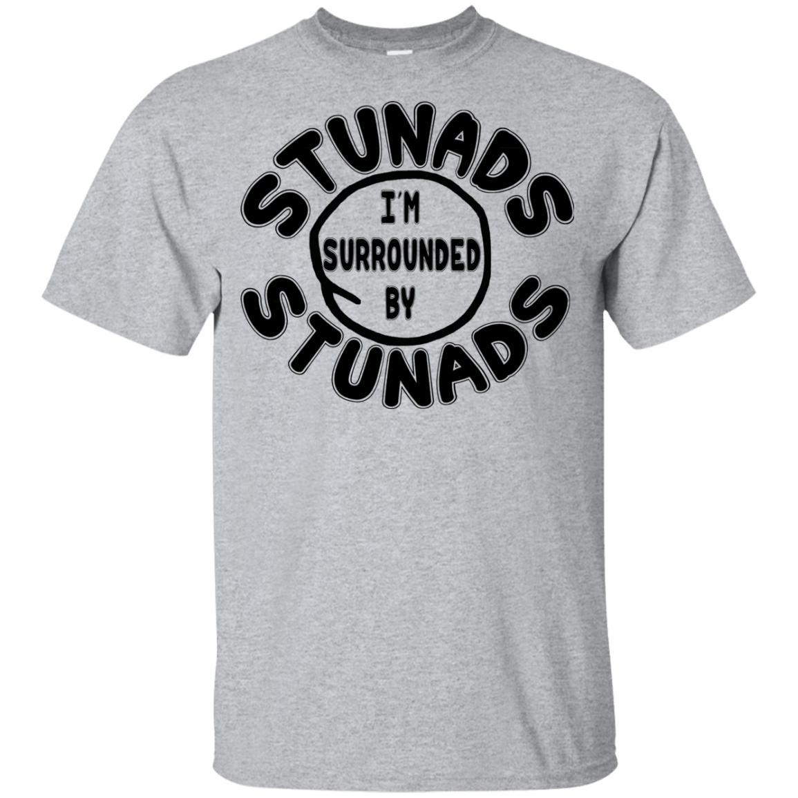 Surrounded By Stunads Kid Shirts