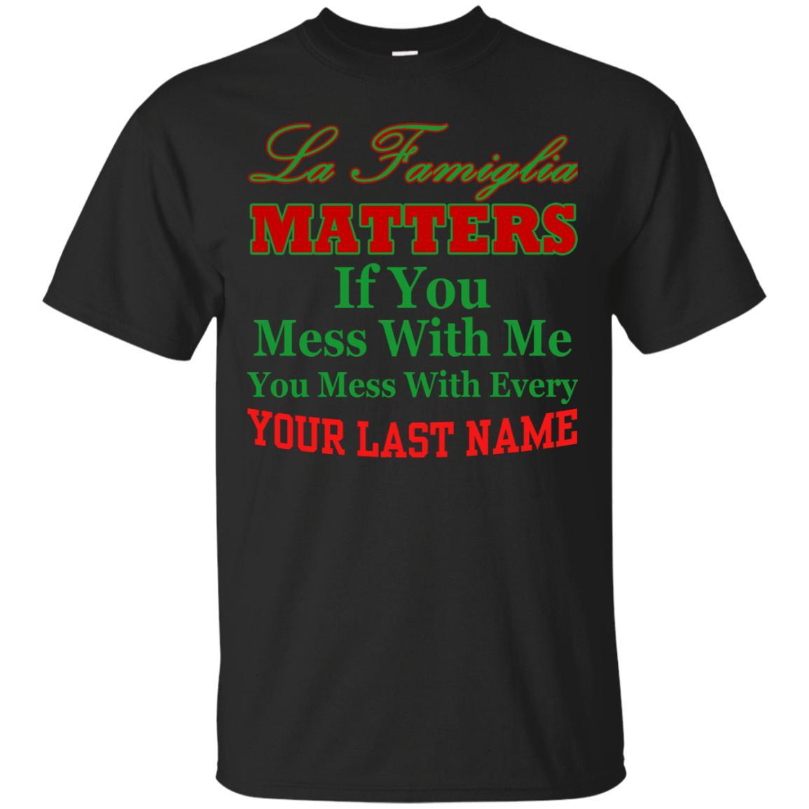 Customize LaFamiglia Italian Shirts