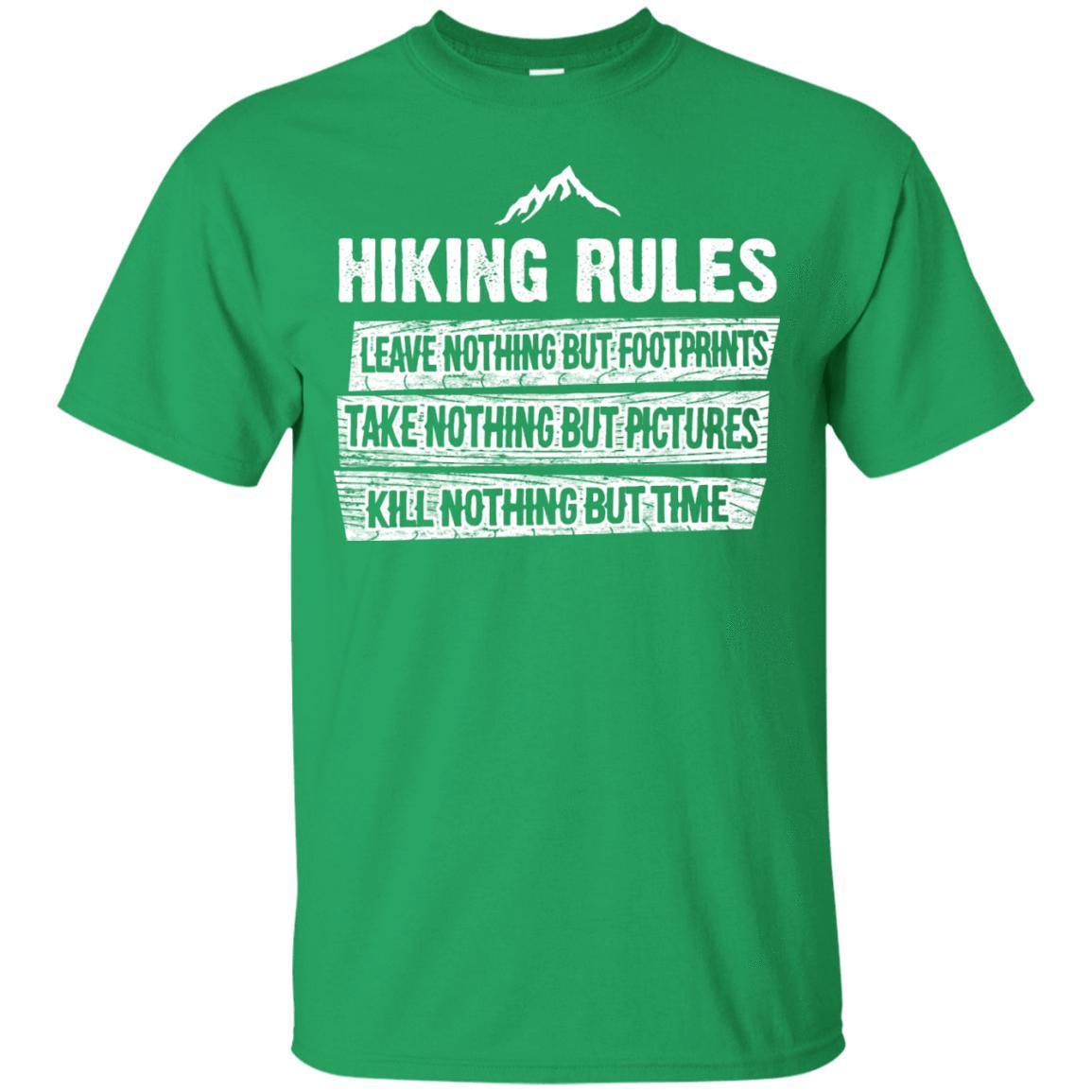 Hiking rules, hiking shirt