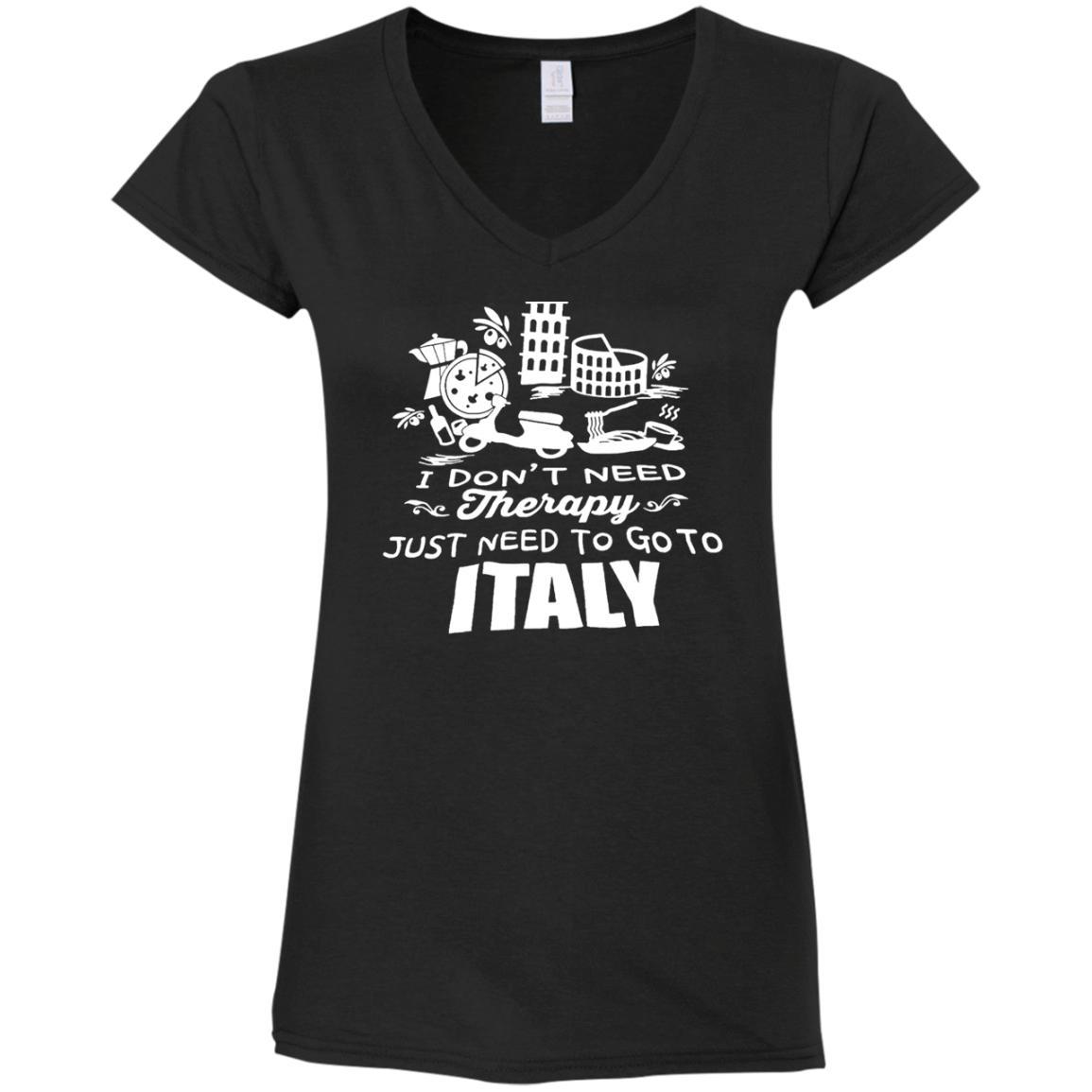 Italian Therapy Shirts Italy travel gift