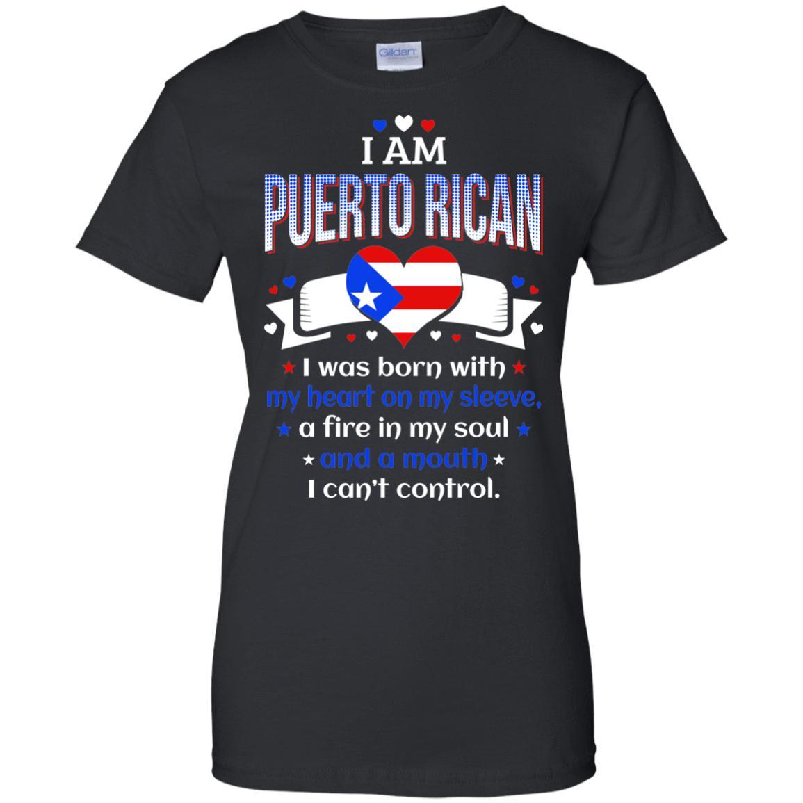 I Am Puerto Rican Shirts