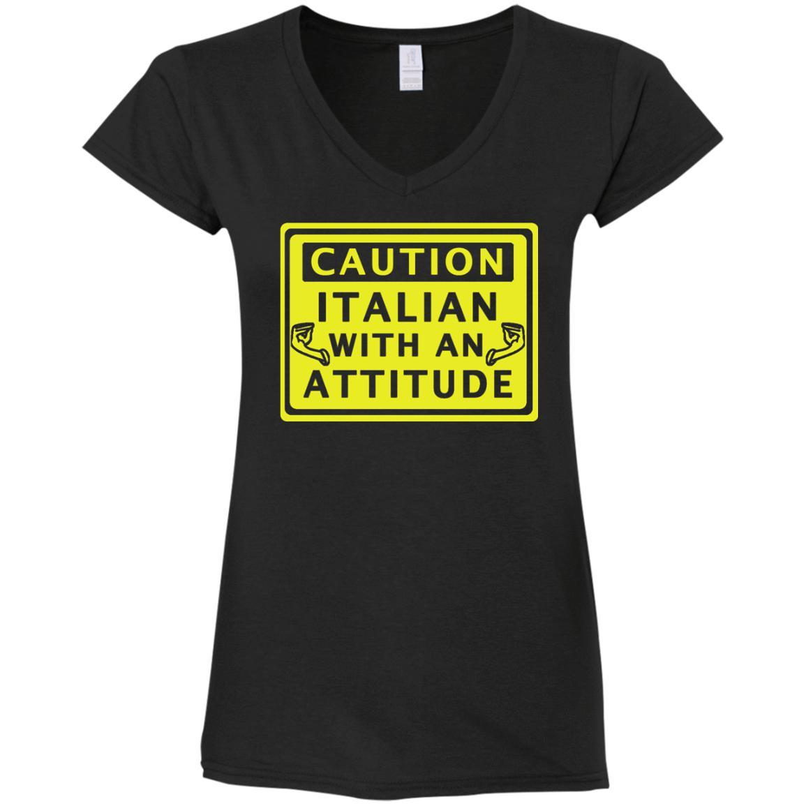 Caution Italian Attitude Shirts
