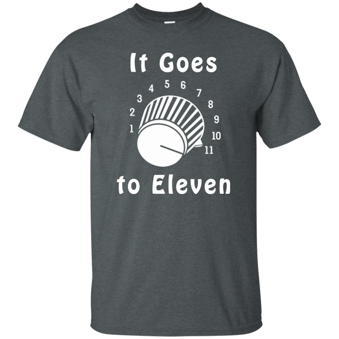 It Goes To 11 T-Shirt Great guitar player gift.