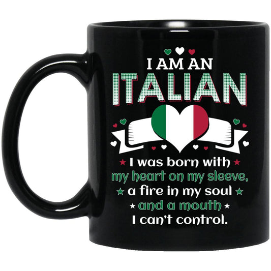 I Am Italian Mugs. Italian Pride Gift