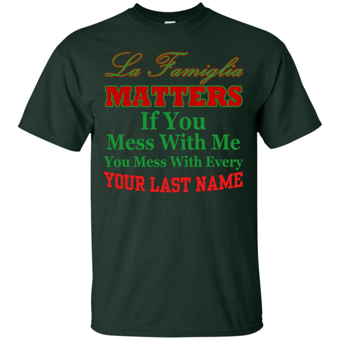 Customize LaFamiglia Italian Shirts