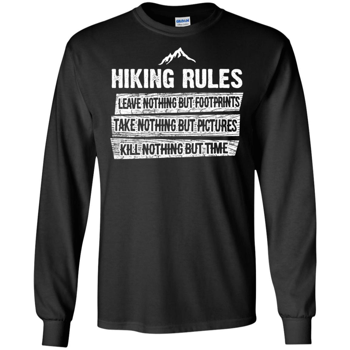 Hiking rules, hiking shirt