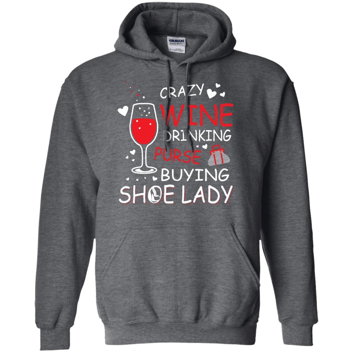 Crazy Wine Purse Shoe Lady Wine Shirt