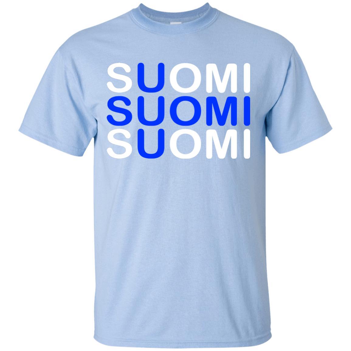 SUOMI Flag Shirt Finnish Gift Finland Pride
