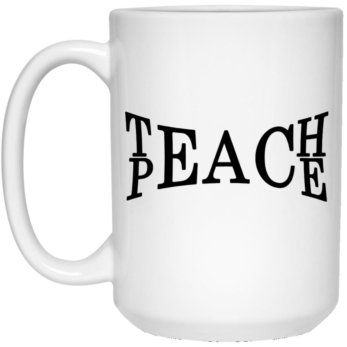 Teach Peace Mugs
