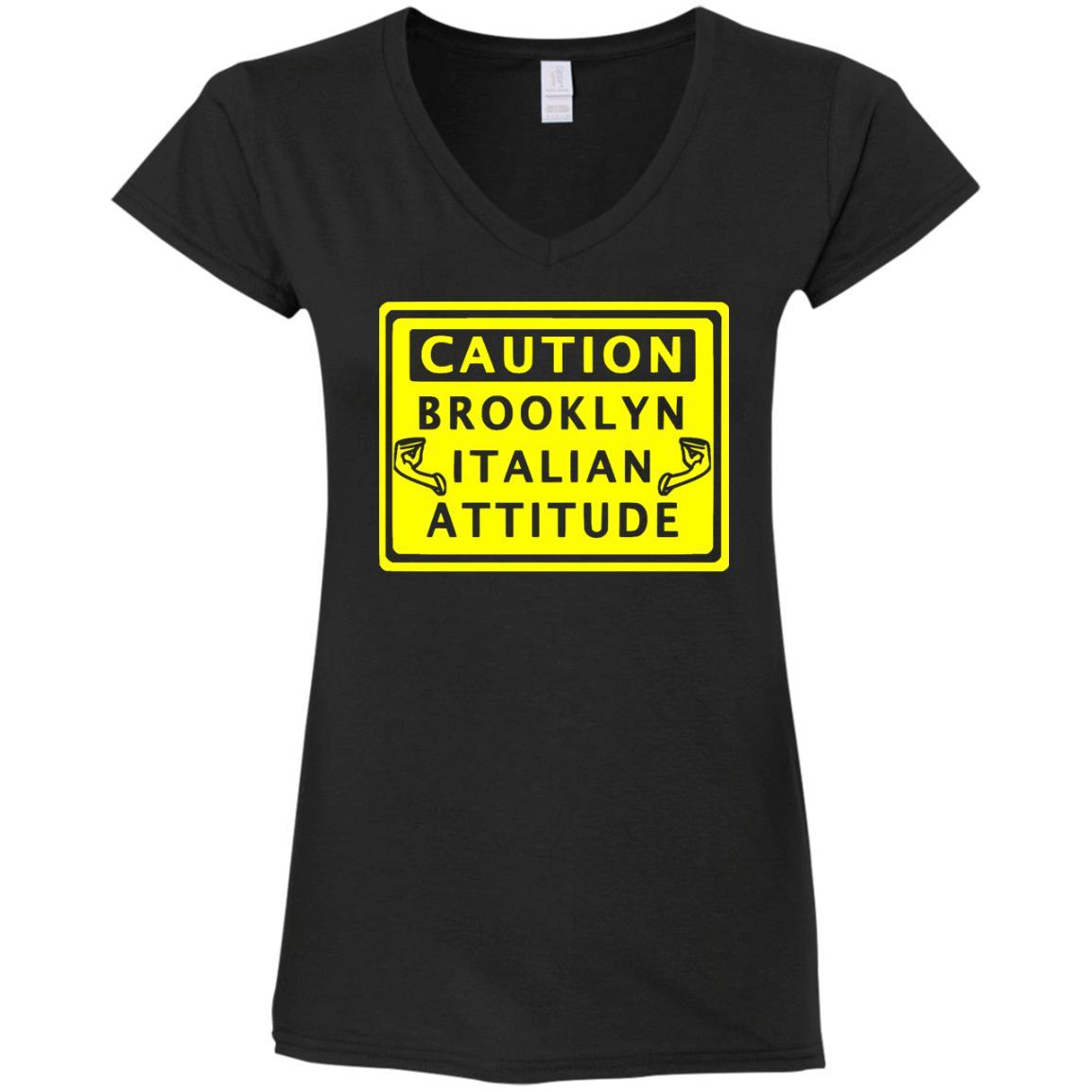 Caution Brooklyn Italian Attitude Shirts