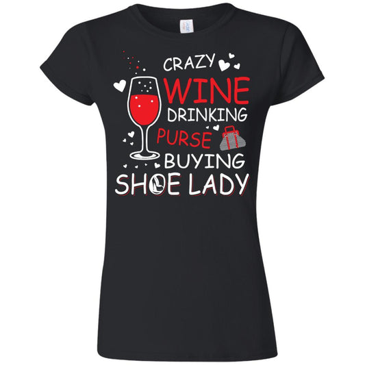Crazy Wine Lady Shirts