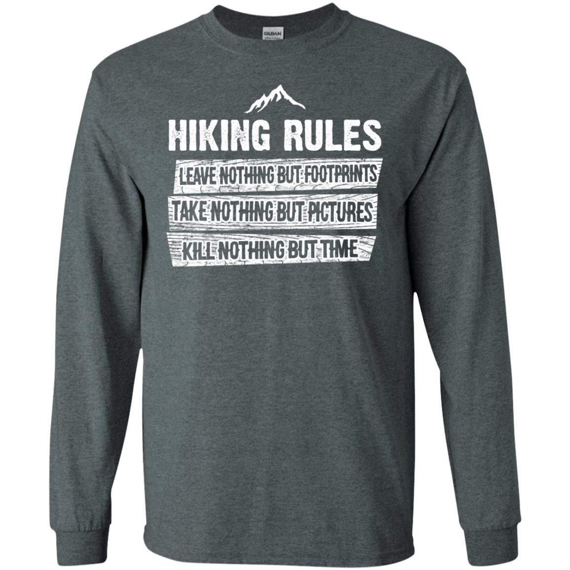Hiking rules, hiking shirt