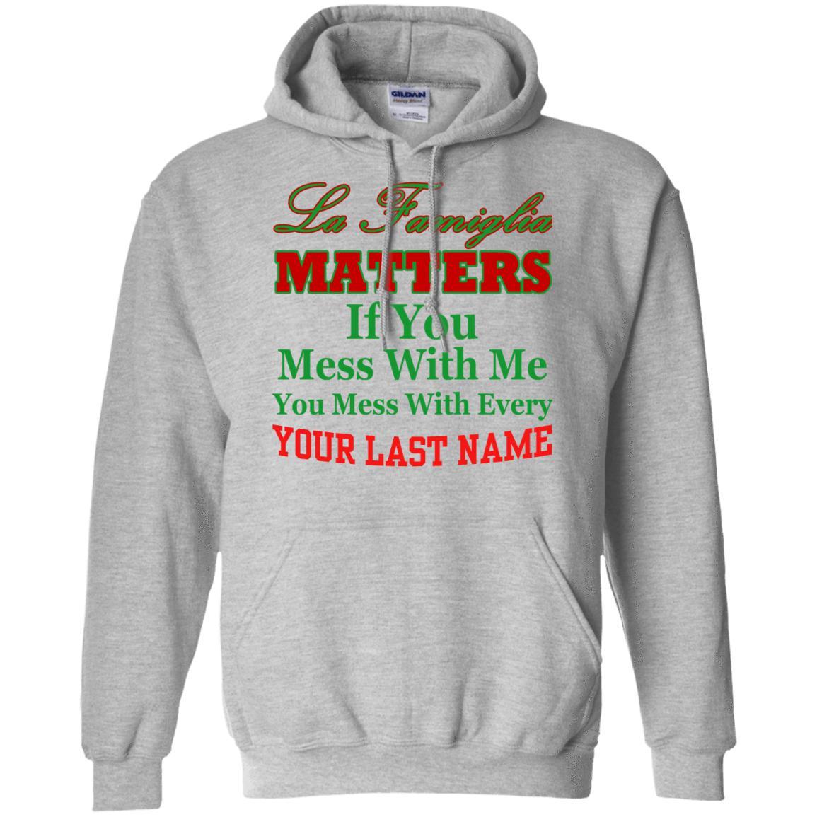 Customize LaFamiglia Italian Shirts