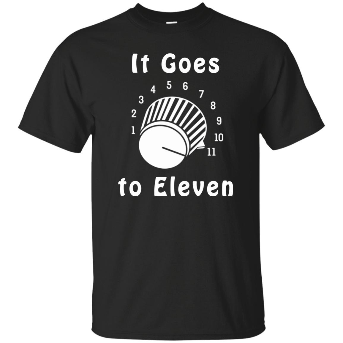 It Goes To 11 T-Shirt Great guitar player gift.