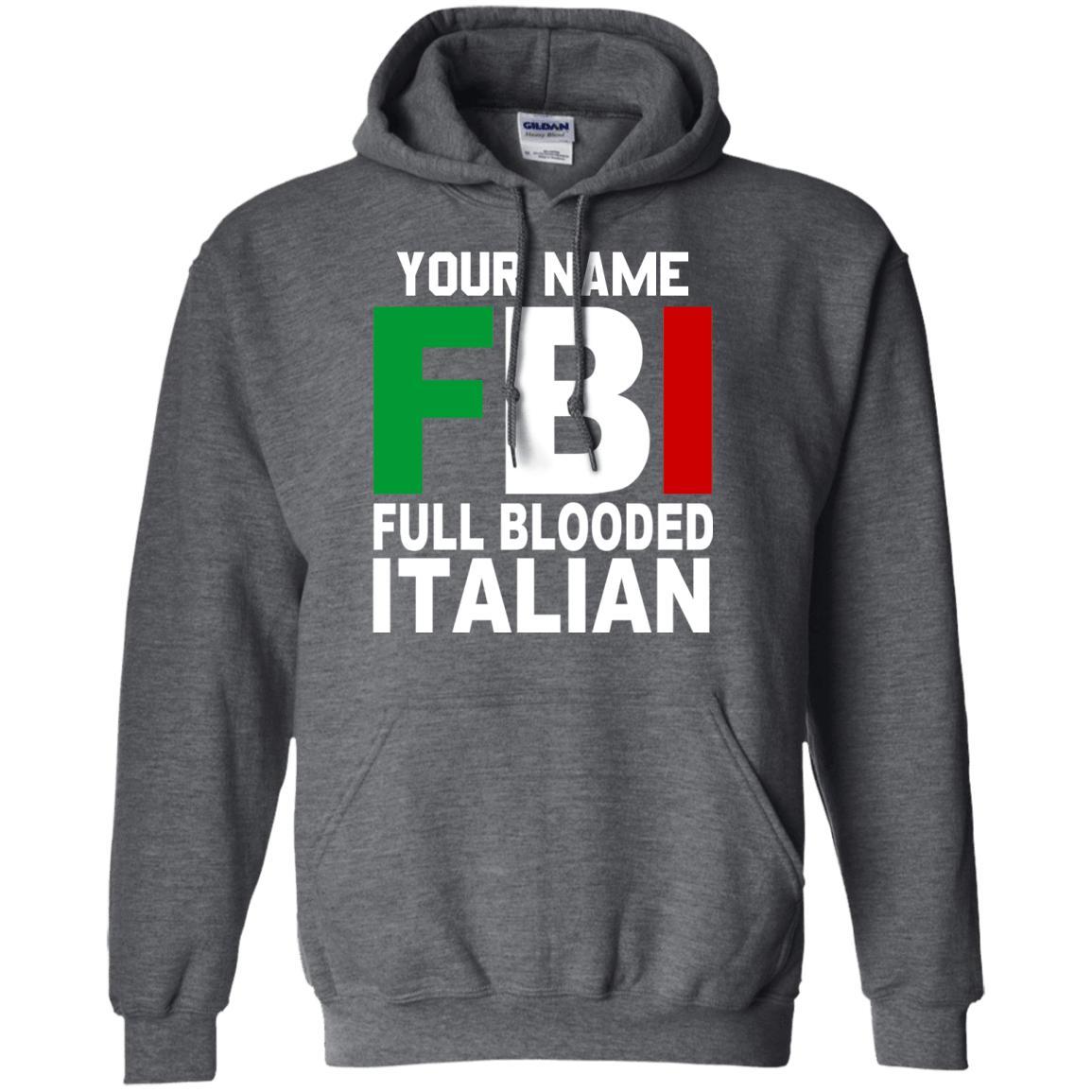 Customize with Your Name - FBI Shirts