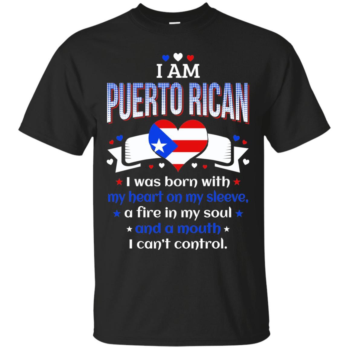 I Am Puerto Rican Shirts