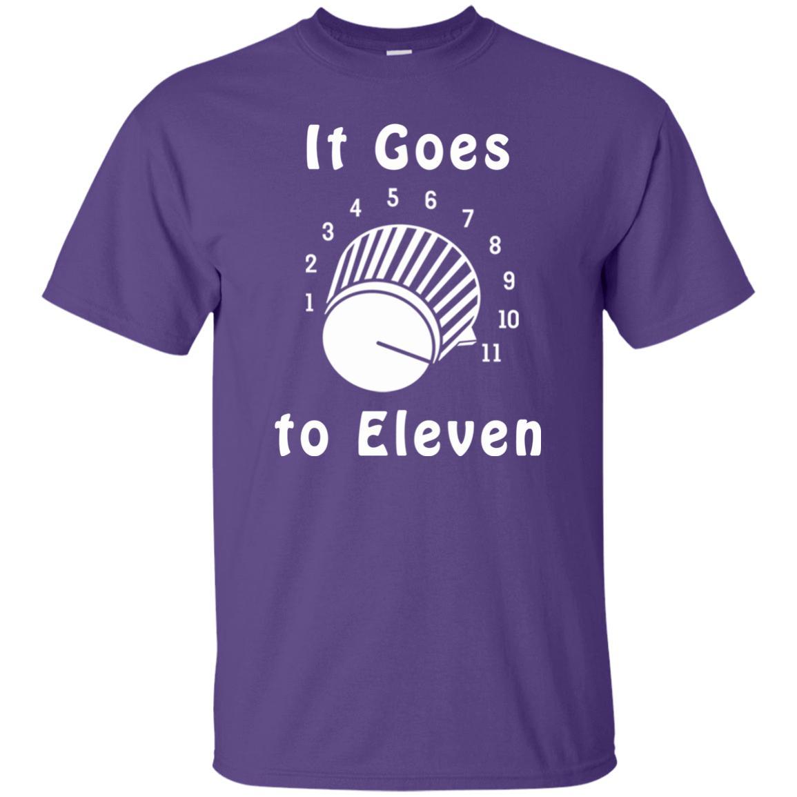 It Goes To 11 T-Shirt Great guitar player gift.