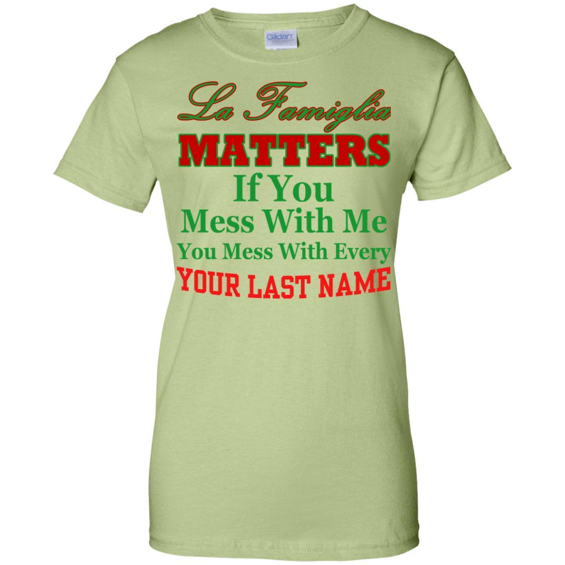 Customize LaFamiglia Italian Shirts