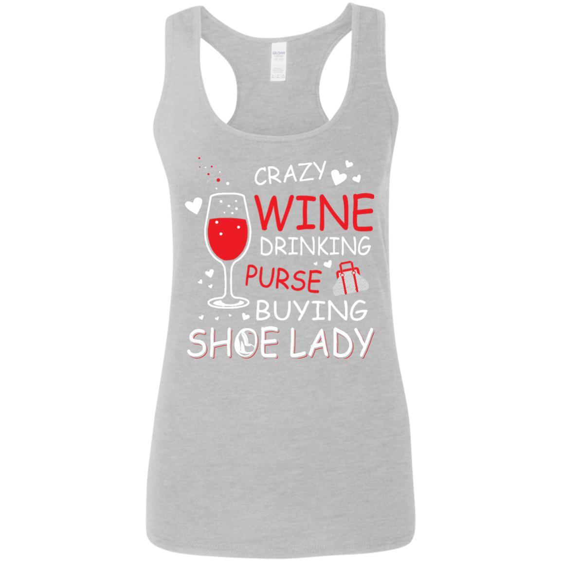 Crazy Wine Lady Shirts