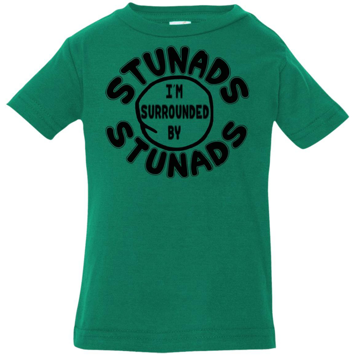 Surrounded By Stunads Kid Shirts