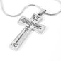 AA Serenity Cross - Custom Engrave