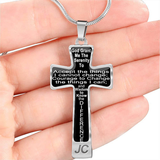 AA Necklace Serenity Cross