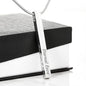 Solid Bar Custom Engraved (4 Sides) Necklace