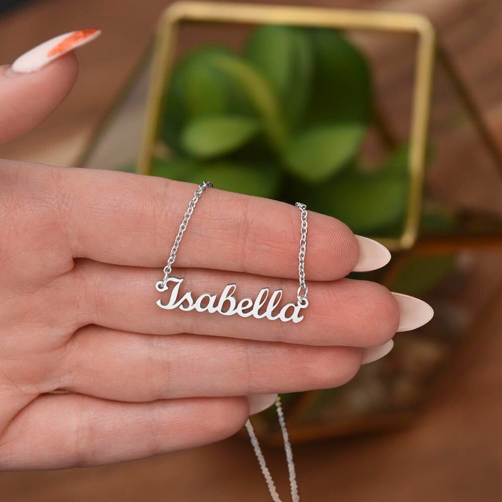 Custom Name Necklace For Daughter
