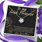 Irish Princess Mom to Daughter Necklace