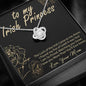 Irish Princess Mom to Daughter Necklace