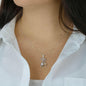 Love My Daughter Giraffe Necklace