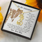 Love My Daughter Giraffe Necklace