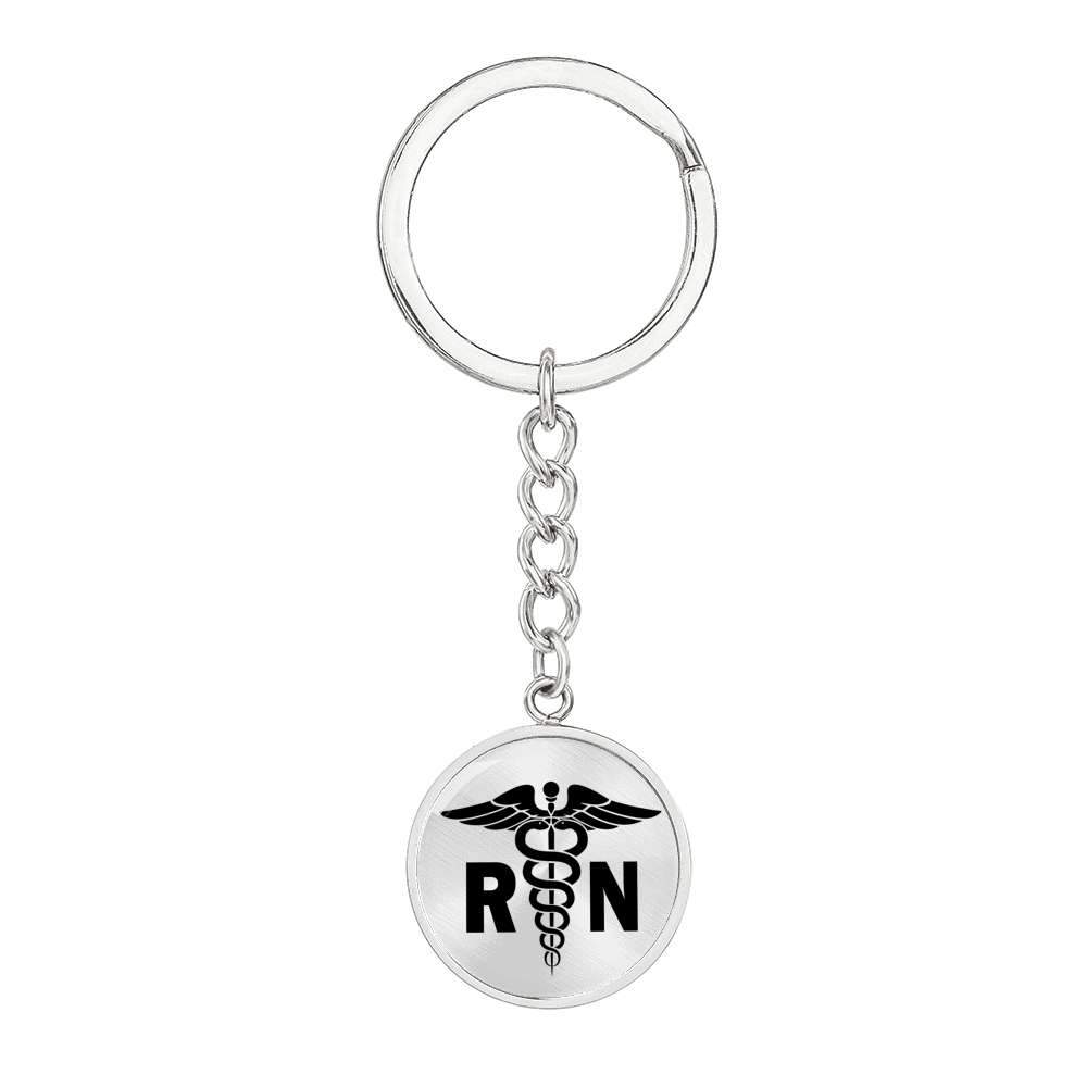 RN Nurse Keychain - Engraving Option