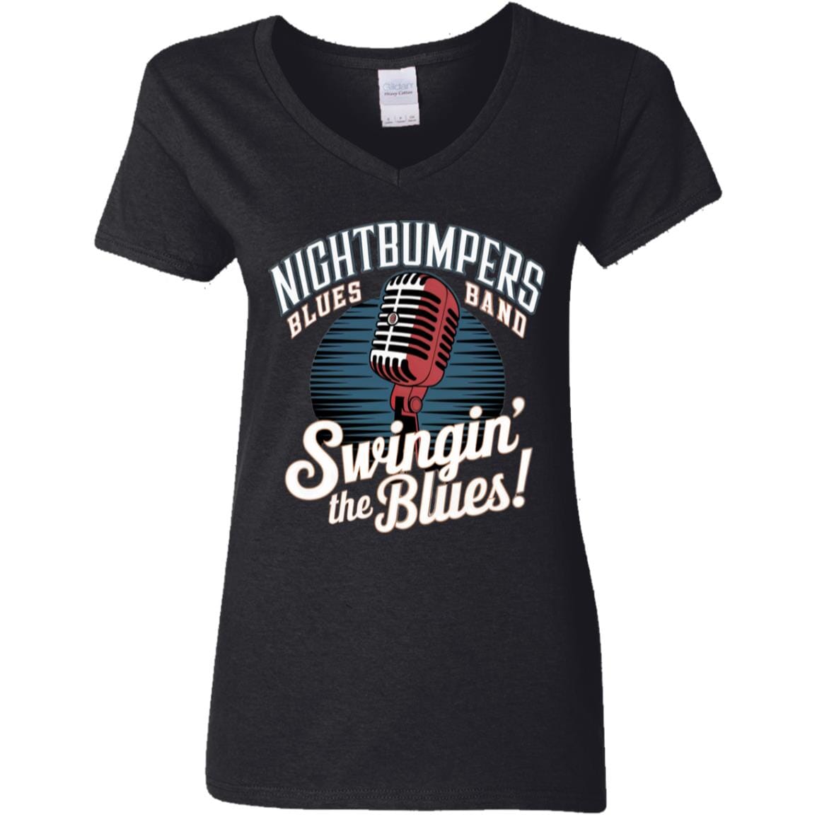 Nightbumpers Ladies' 5.3 oz. V-Neck T-Shirt