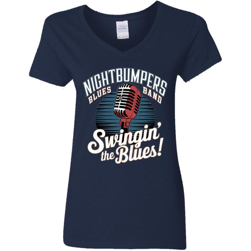 Nightbumpers Ladies' 5.3 oz. V-Neck T-Shirt