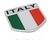 Italy Flag Metal Car Emblem