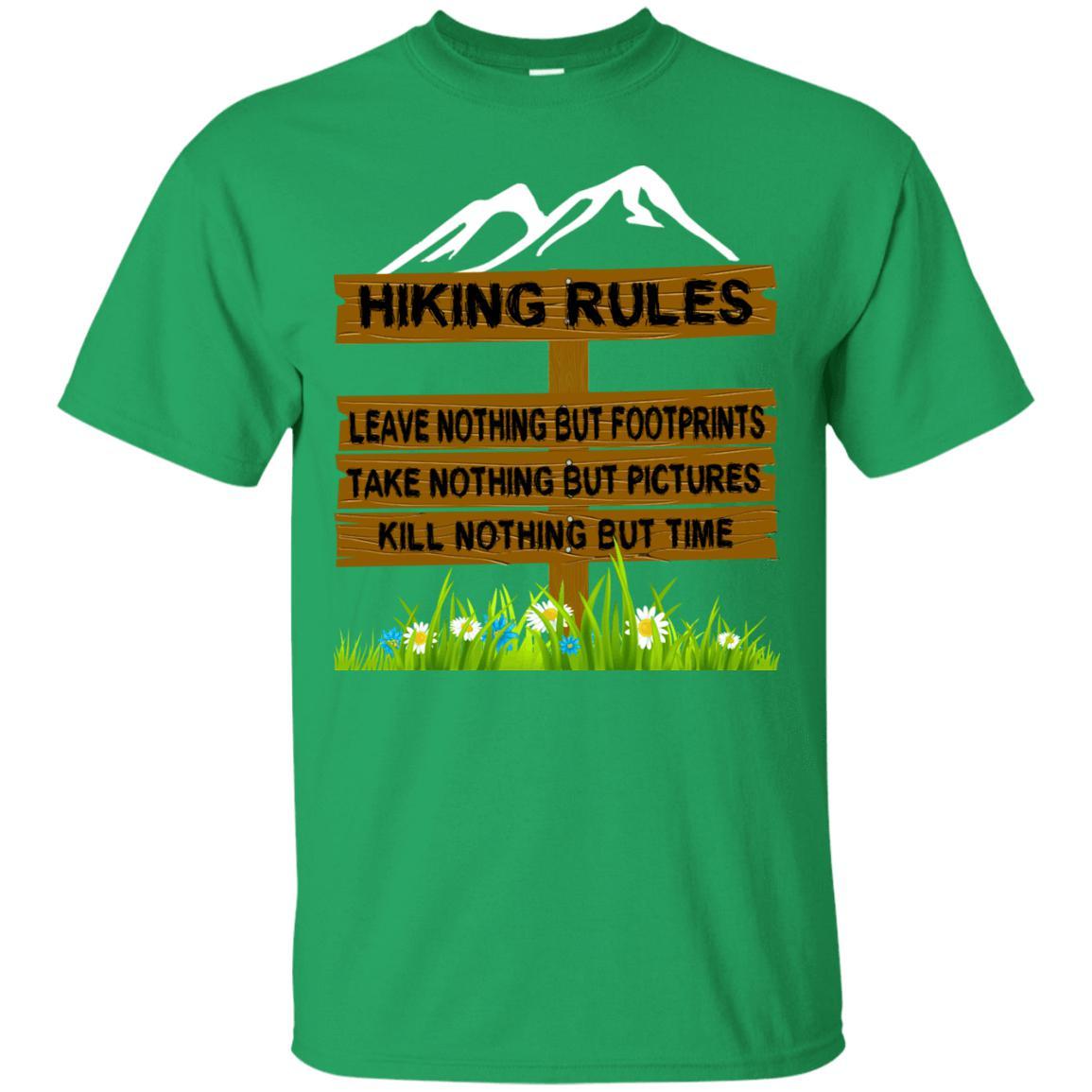 Hiking rules, hiking shirt