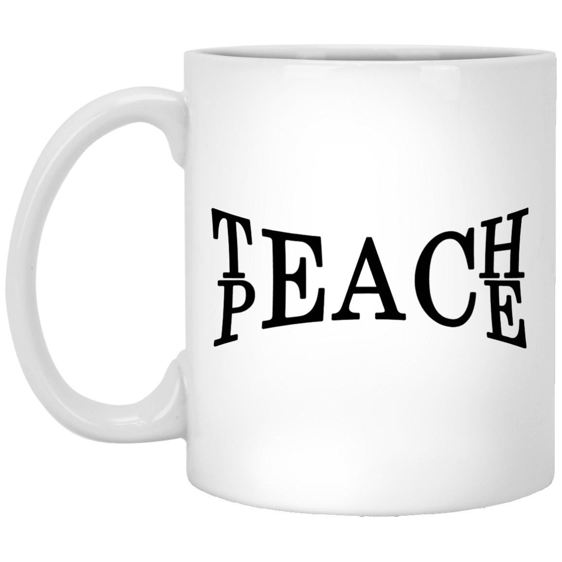 Teach Peace Mugs