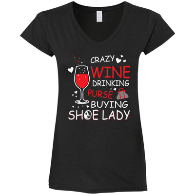 Crazy Wine Lady Shirts