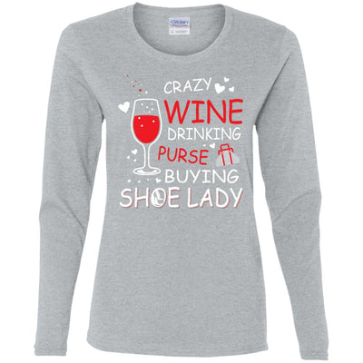 Crazy Wine Lady Shirts