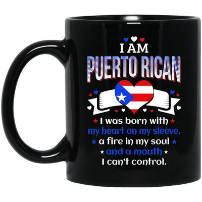 I Am Puerto Rican Mugs