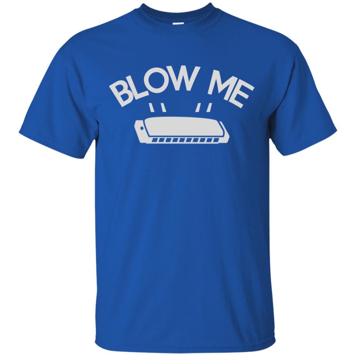 Blow Me Harmonica Shirt