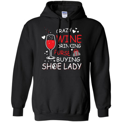 Crazy Wine Purse Shoe Lady Wine Shirt