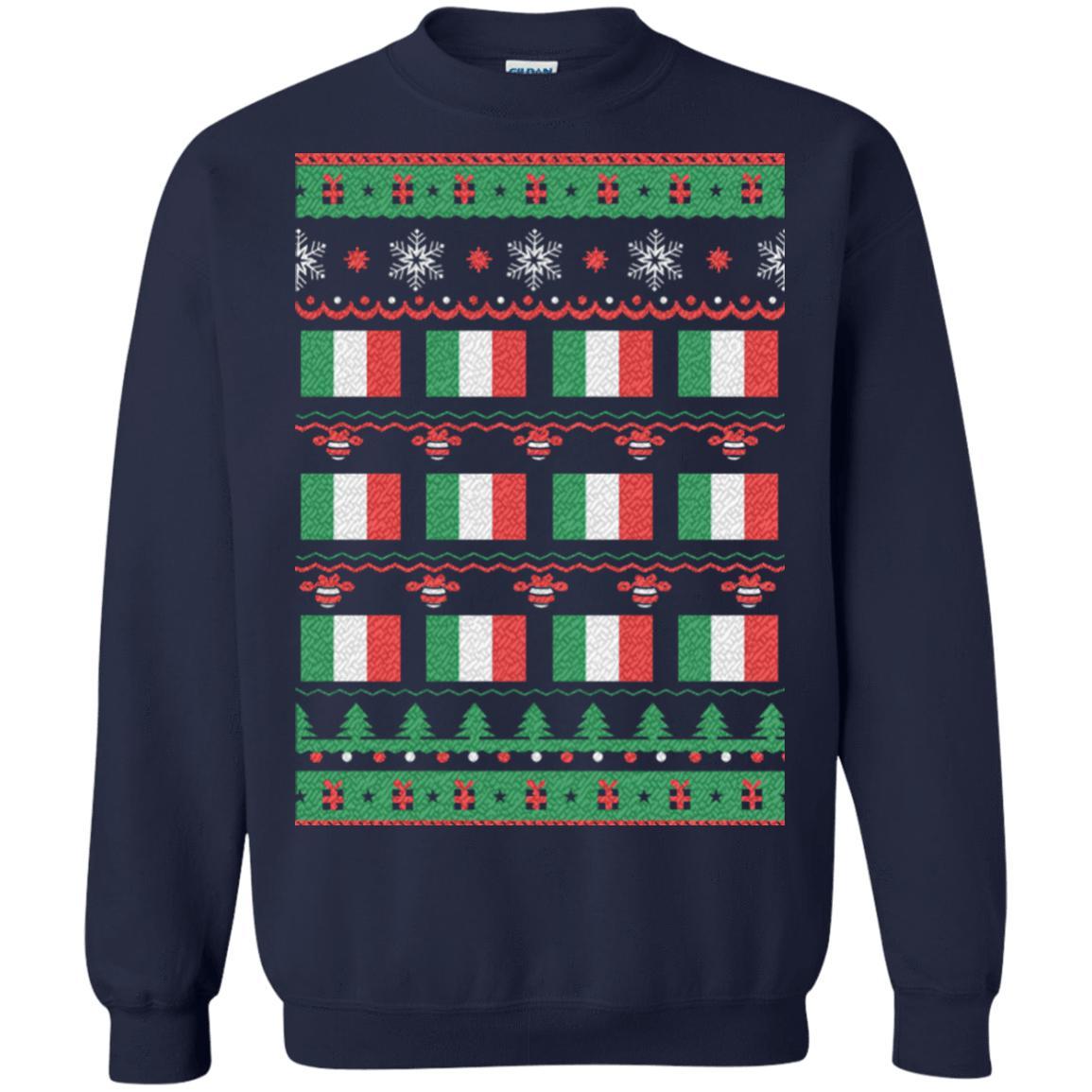 Italian Ugly Christmas Sweater Shirt