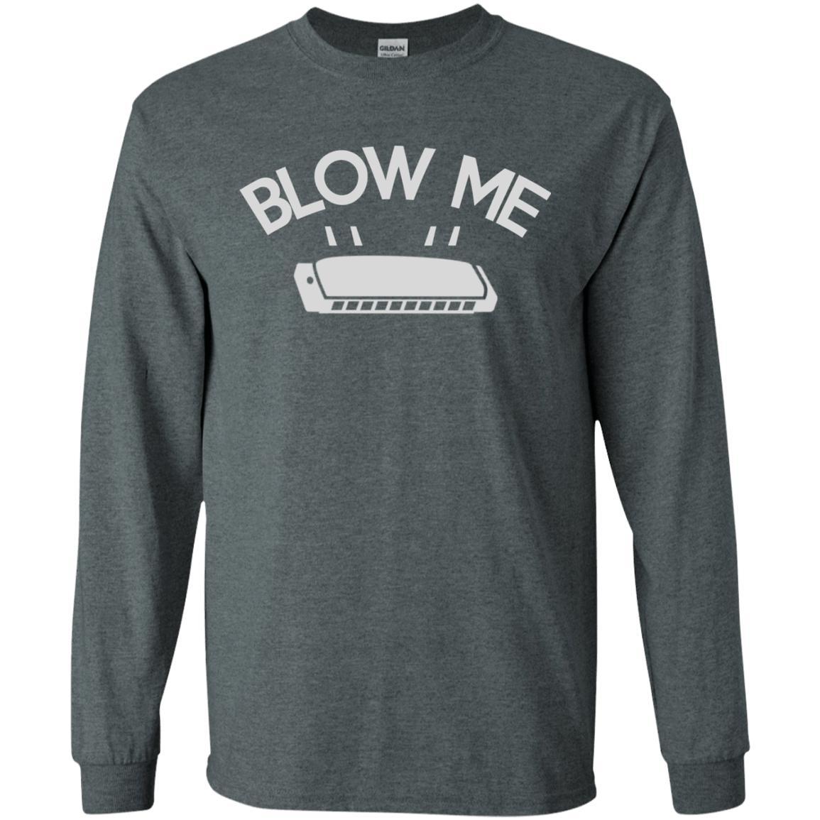 Blow Me Harmonica Shirt