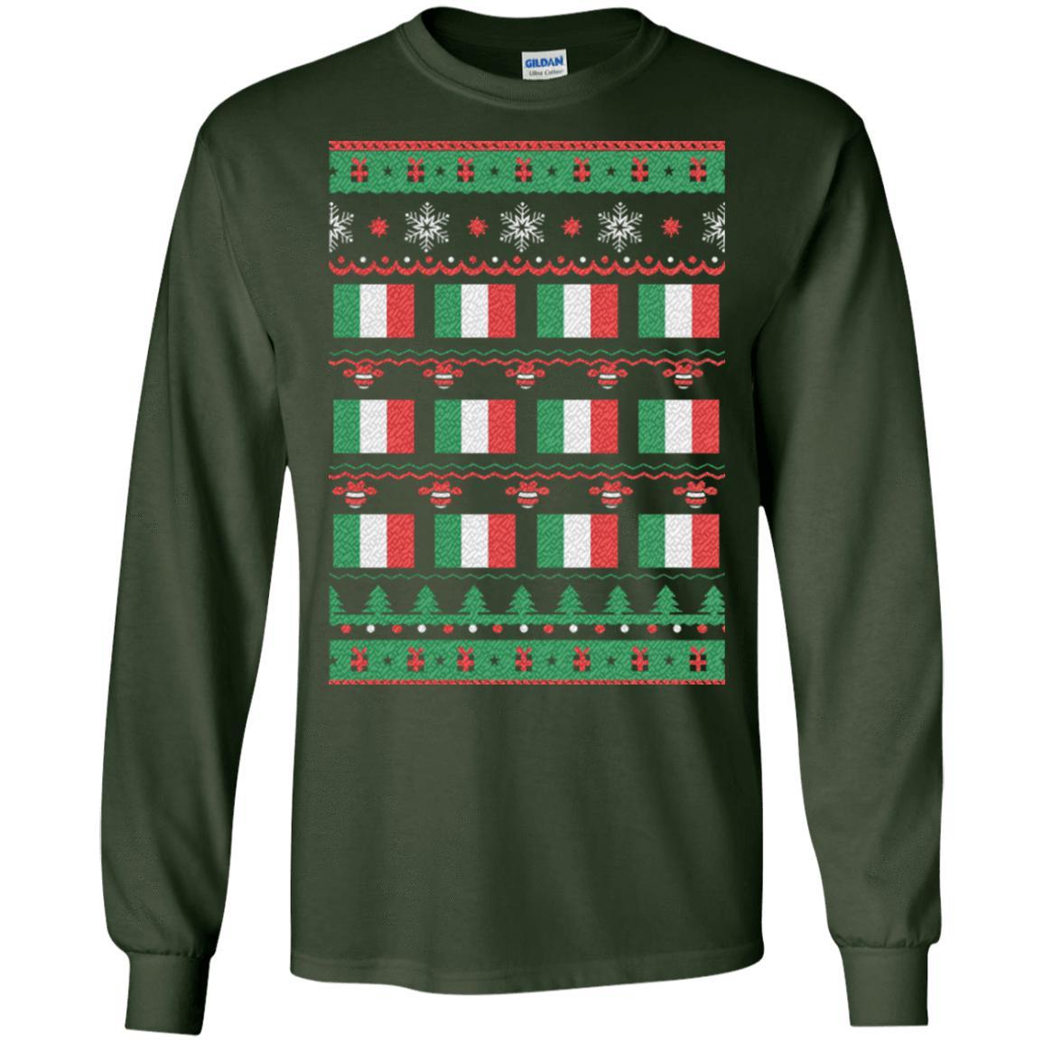 Italian Ugly Christmas Sweater Shirt