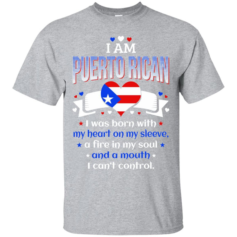 I Am Puerto Rican Shirts