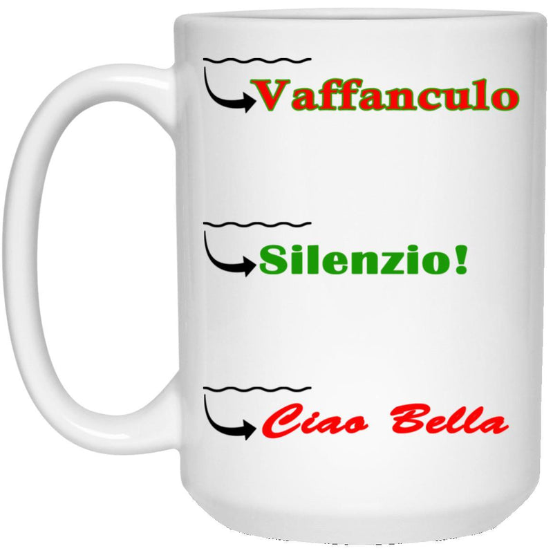 Italian Coffee Level Vaffanculo Mug
